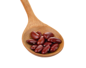 red beans isolated on  transparent png