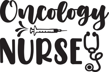 Oncology Nurse, Nurse SVG Design