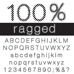 ragged font
