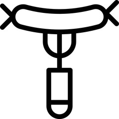 Sausage Vector Icon Design Illustration