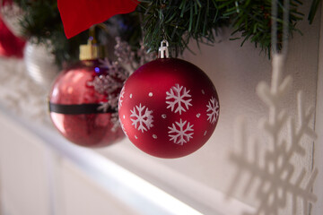 Bola de Navidad, para decoración de fiesta navideña