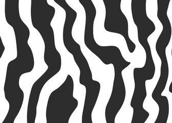 Abstract background with cute wavy line pattern. Seamless wavy lines pattern

