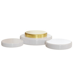 3D round product stand podium