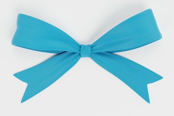 Realistic 3D Render of Ribbon