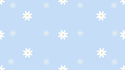 cute daisy flower backdrop