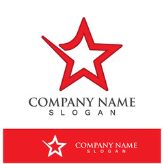 Star icon template design