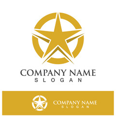 Star icon template design