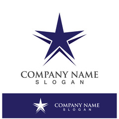 Obraz premium Star icon template design