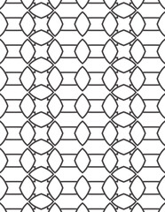 Black and white geometric pattern Pages for your coloring book