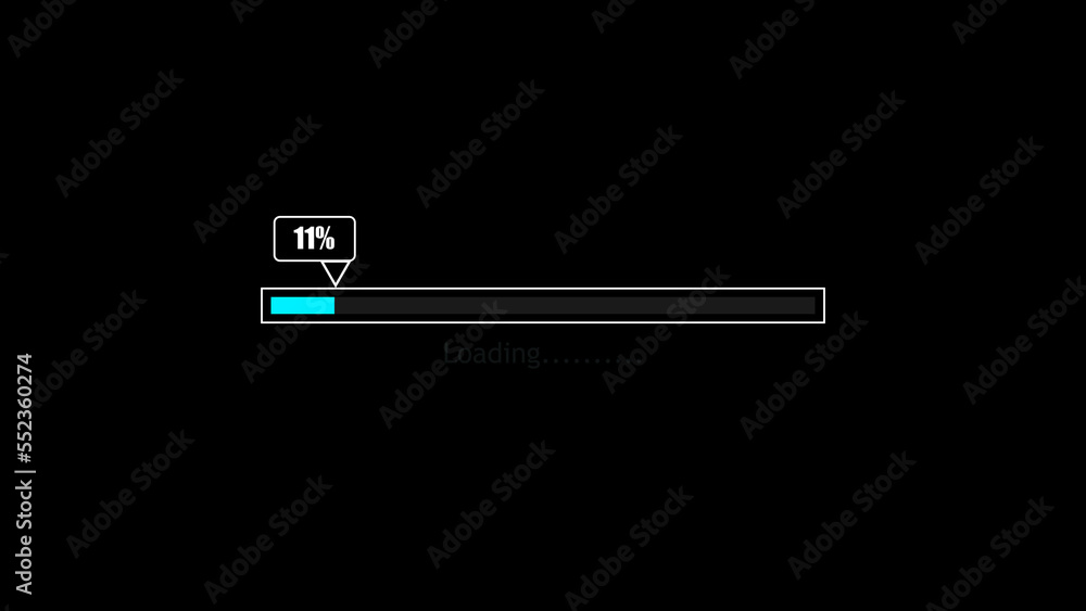 Poster loading icon animation.