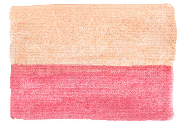 Fototapeta premium Abstract orange and red watercolor. This is watercolor splash. It is drawn by hand.