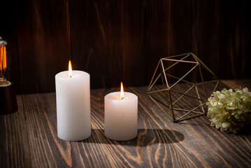 雰囲気のある蝋燭