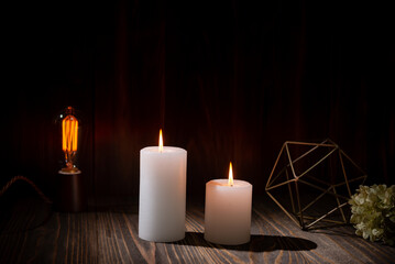 雰囲気のある蝋燭