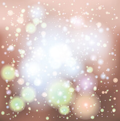 Soft Light Contemporary Textured Background with  Effects . Stars Sparkles .
