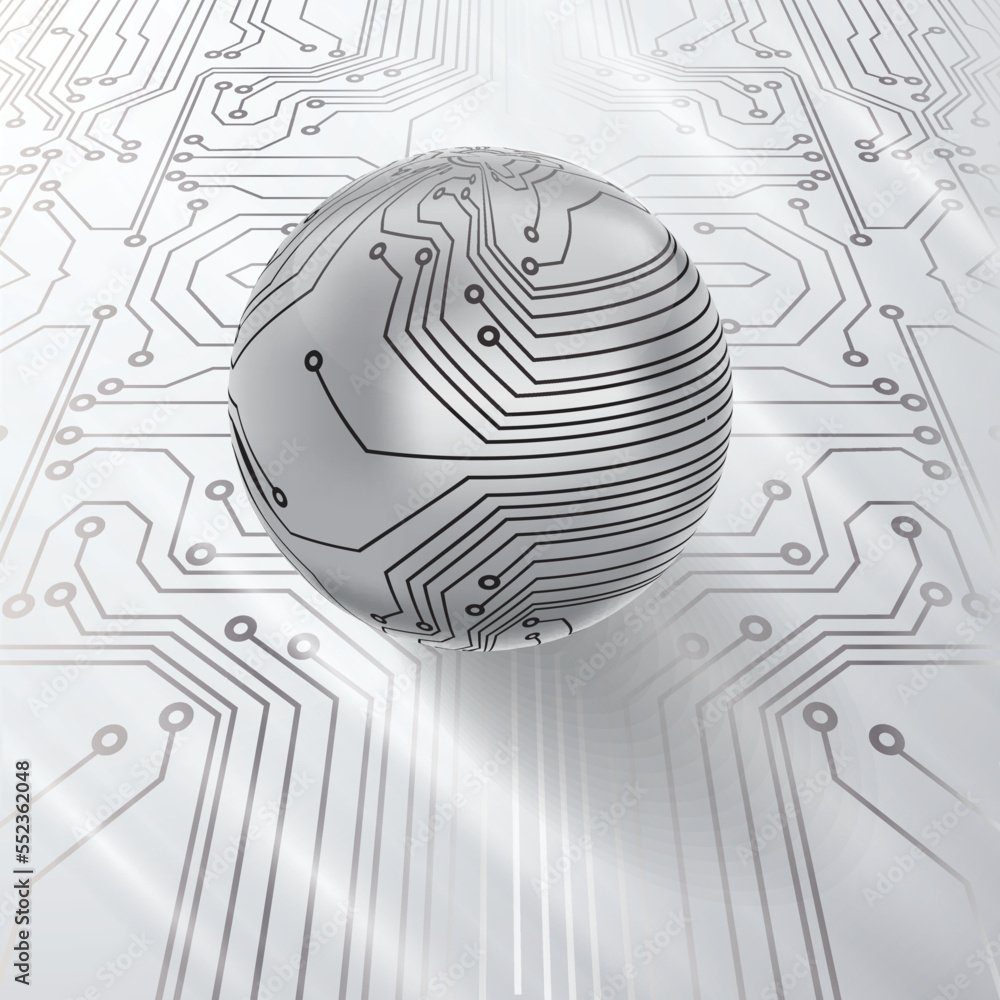 Poster tech modern retro futuristic background .vector design composition with various technology elements 