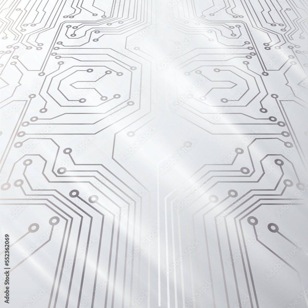 Poster tech modern retro futuristic background .vector design composition with various technology elements 