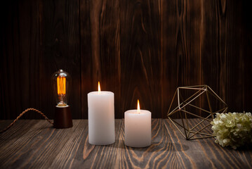 雰囲気のあるローソク