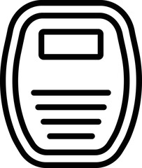 Weighing Machine Vector Icon Design Illustration