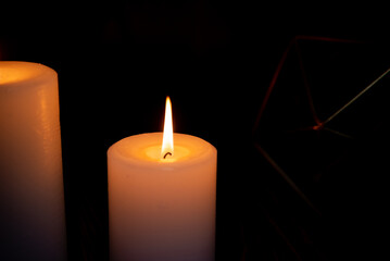 雰囲気のあるローソク