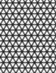 Geometric Pattern  Coloring book page for adults