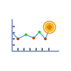 yuan icon, money, promotion concept, vector illustration