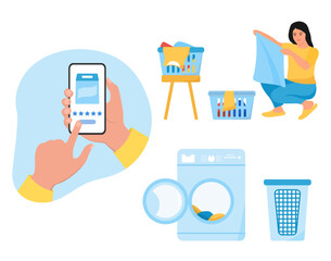 Laundry Household Wash Laundromat Online purchase