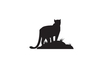 black panther silhouette