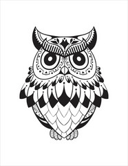 artistic owl