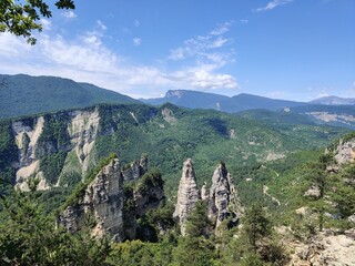Obraz premium view of the mountains