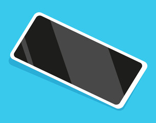 Notary service advertisement. Smartphone helps perform work of notary or lawyer. Execution of documents. Agreement accepted by public notary