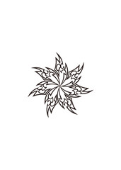 トライバル フラワー