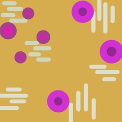 background with small lines and small circles