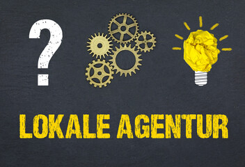 Obraz premium Lokale Agentur 
