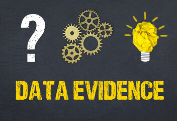 Obraz premium Data evidence 