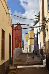 Scenic view of the old town of Las Palmas de Gran Canaria