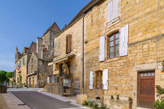 Street in Domme, France