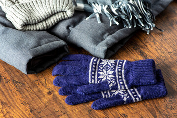 防寒着　防寒具
