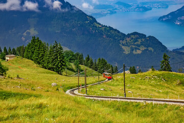 The Schynige Platte Railway is a mountain railway in the Bernese Highlands area of Switzerland
