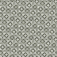 Mosaic geometric green seamless texture pattern. Trendy kaleidoscope woven design for printed fabric. Rough abstract textile design. 