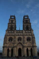 Fototapeta na wymiar Basilique Cathédrale Sainte-Croix d'Orléans - City of Orléans - Centre Val de Loire - Loiret - France