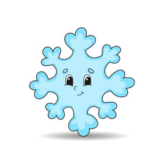 Fototapeta premium Cute character. Cartoon style. Isolated on white background. Design element. Vector illustration.