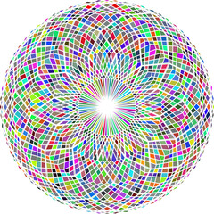 abstract colorful sphere vector