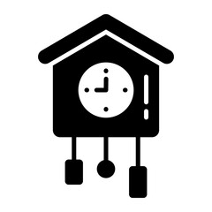 A beautiful and trendy design of vintage clock