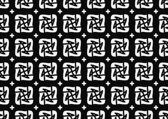 Geometric fabric pattern seamless design. seamless pattern. Seamless wallpaper. Design for presentation, artwork, fabric, curtain, background, carpet, wallpaper.