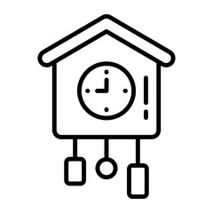 A beautiful and trendy design of vintage clock