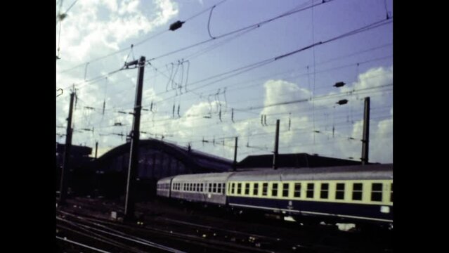 Germany 1988, Railroad with train