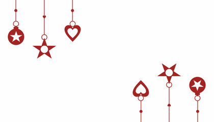 Christmas - universal maroon - white card © Paweł Żmich
