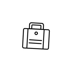 briefcase or travel icon design eps 10