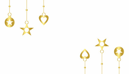 Boże Narodzenie - karta uniwersalna złoto biała © Paweł Żmich