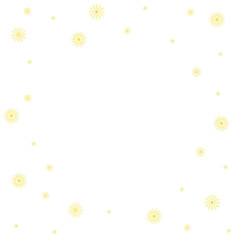 Golden christmas luxury snowflake background foe banner or christmas greeting card png